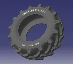 Tyre for model