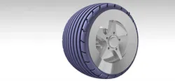 Wheel Engine Stl Tyre and wheel assembly - Free 3D Model | STLFinder