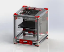 Ultimaker 2 Aluminum Extrusion 3D printer
