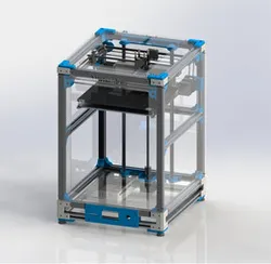 Ultimaker 2 Extended Aluminum Extrusion Clone