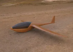 Ultra light airplane with GOE501 wing profile