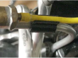 Wire Clip for Bicycle light wires