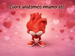 Anatomical Heart in Love - Free 3D Print Model