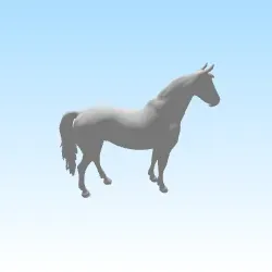 horse - Free 3D Print Model