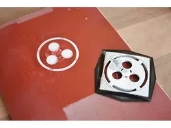 Space Chem Spray Paint Stencil