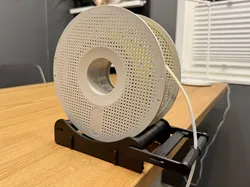 Tool-free self-centering ball bearing spool roller - Free 3D Print Model