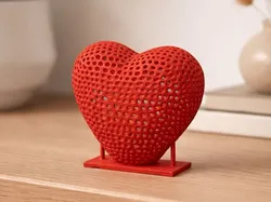 Heart Sculpture - Free 3D Print Model