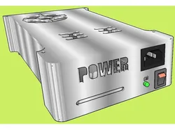 Power supply case