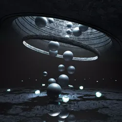 Sci-fi Cave 3D model
