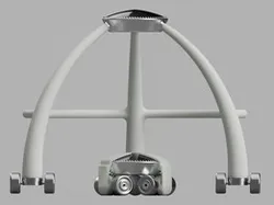 UV Cured Rigid inflatable gantry