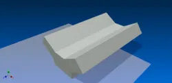 V12 110° engine block
