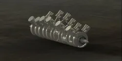V12 Engine 45 Degree