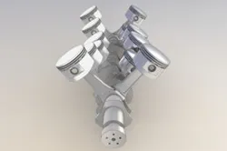 V12 Engine Animation (KeyShot Challenge)