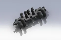 V8 Flat-angle (180-degree) Crankshaft