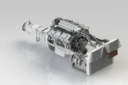 V8 GM 350 turbo
