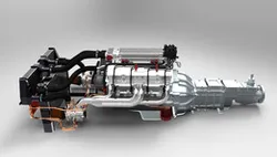 V8 GM 350 turbo rendering