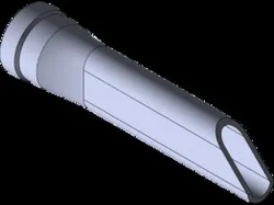 Vacuum cleaner crevice tool