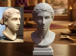 Cléopâtre VII Philopator – Bust - Free 3D Print Model