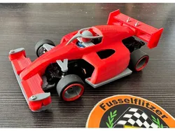F86 Mini-Z F1 Body for RM Motormount with 86mm Wheelbase