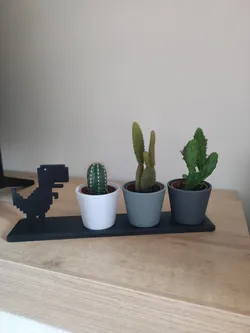 Google T Rex Ikea Cactus
