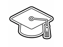 Graduation Hat Cookie Cutter