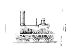 HO scale Henry Roe Campbell Patented 4-4-0