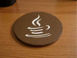 java coffee coaster  - Free 3D Print Model