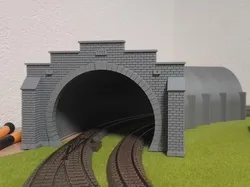 Marklin H0 Tunnel System C-Track - Free 3D Print Model