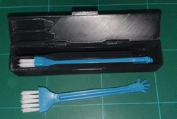 Small grease brush box
