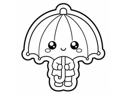 Umbrella Cookie Cutter