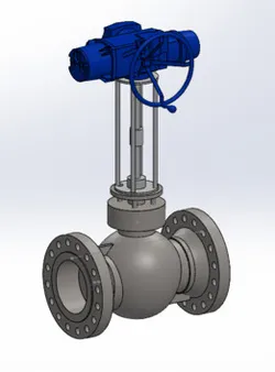 Valvula controle 10" 600#