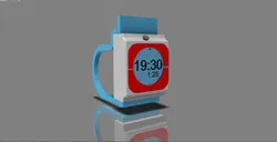 Velodroom Bike Clock