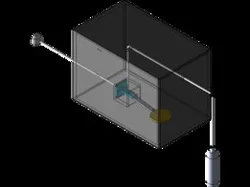Ventilator (works by a piston)