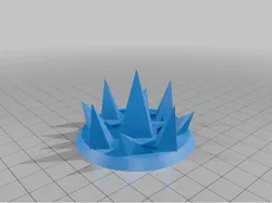 Targe of the Blooded center and side spikes