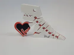 Valentines Rex - Free 3D Print Model