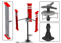 Vertical axis wind turbine