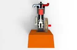 Vertical Engine Demonstration
