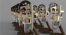 Vertical Stirling Engine
