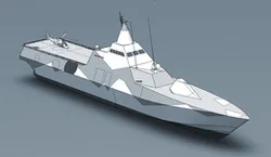 Visby Class Stealth Corvette