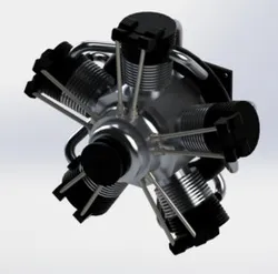 VM R5-420 Radial Engine