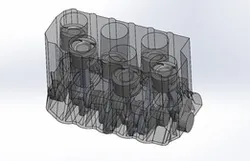 Volkswagen Vr6 Engine Mockup
