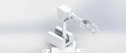 6 serbestlik dereceli robot tasarımı / 6 DoF robot arm design