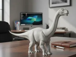Brachiosaurus dinosaur - Free 3D Print Model