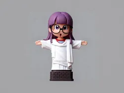 Brazil Christ the Redeemer Arale - Anime Arale Dr. Slump Figure Ornament Doll Desktop Model Gift Girl Coloring - Free 3D Print Model