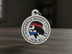 CHARRUA RUGBY KEYCHAIN - Free 3D Print Model