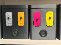 Holy Grail Filament Samples with Level Indicator - Free 3D Print Model