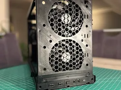 Lian Li A3 mATX Front panel 2x120mm Fan Mount - Free 3D Print Model