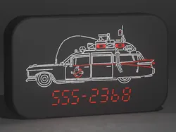 Lightbox - Ecto1 (GhostBuster) - Free 3D Print Model