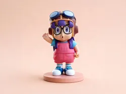 Pilot Arale - Anime Arale Dr. Slump figurine ornament doll desktop model gift girl coloring - Free 3D Print Model