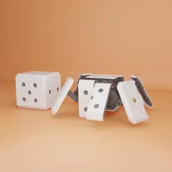 transformer DICE - Free 3D Print Model